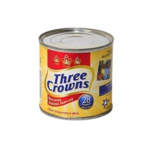 Three Crown Filled Evaporated Liquid Milk – 160g