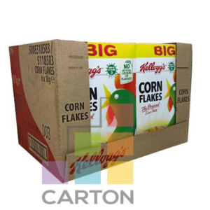 KELLOGG'S CORNFLAKES 900G CARTON