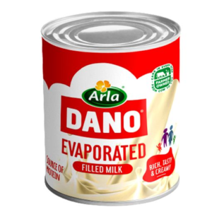 DANO EVAPORATED MILK