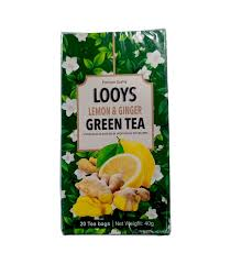 LOOYS LEMON & GINGER GREEN TEA