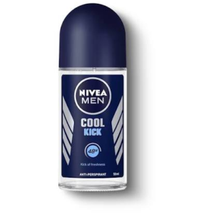 NIVEA Men Cool Kick Roll-on 50ML | Antiperspirant Protection