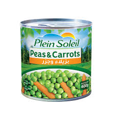 PLEIN SOLEIL-PEAS & CARROTS 400G