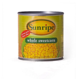 SUNRIPE SWEETCORN 340g