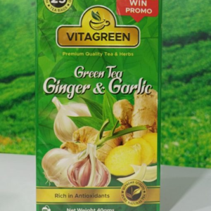 VITAGREEN GREEN TEA GINGER AND GARLIC