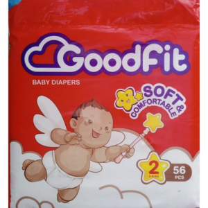 GOODFIT BABY DIAPERS 56PCS