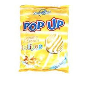 POP UP BANANA & CREAM LOLLIPOP