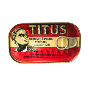 TITUS SARDINES 125G